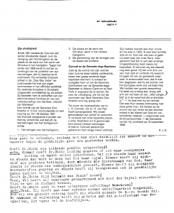 Rijn van, H. G., ‘100 j. Adventbeweging in Europa’ in De Adventbode, december 1974, blz. 4. 