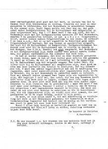Brief F. Voorthuis aan colporteurs tav Kultuurkamer 3 juni 1942 blad 2