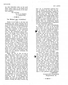 Wintzen, Joseph, ‘Van Holland naar Duitsland’ in De Arbeider, 7e jrg., okt. 1910, blz. 2, 3.